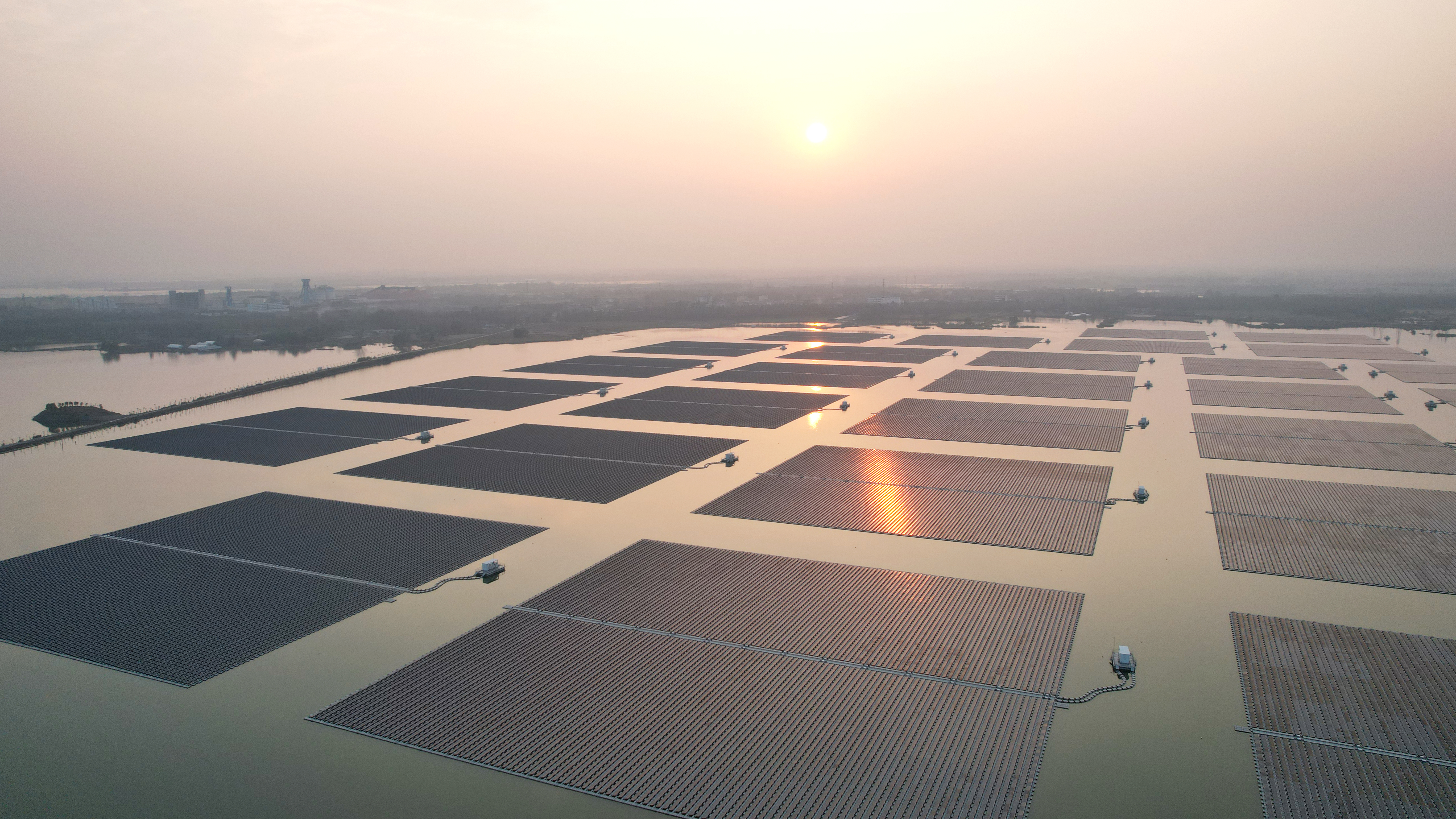 Huainan Guqiao 150MW Floating PV Power Station Project, China
