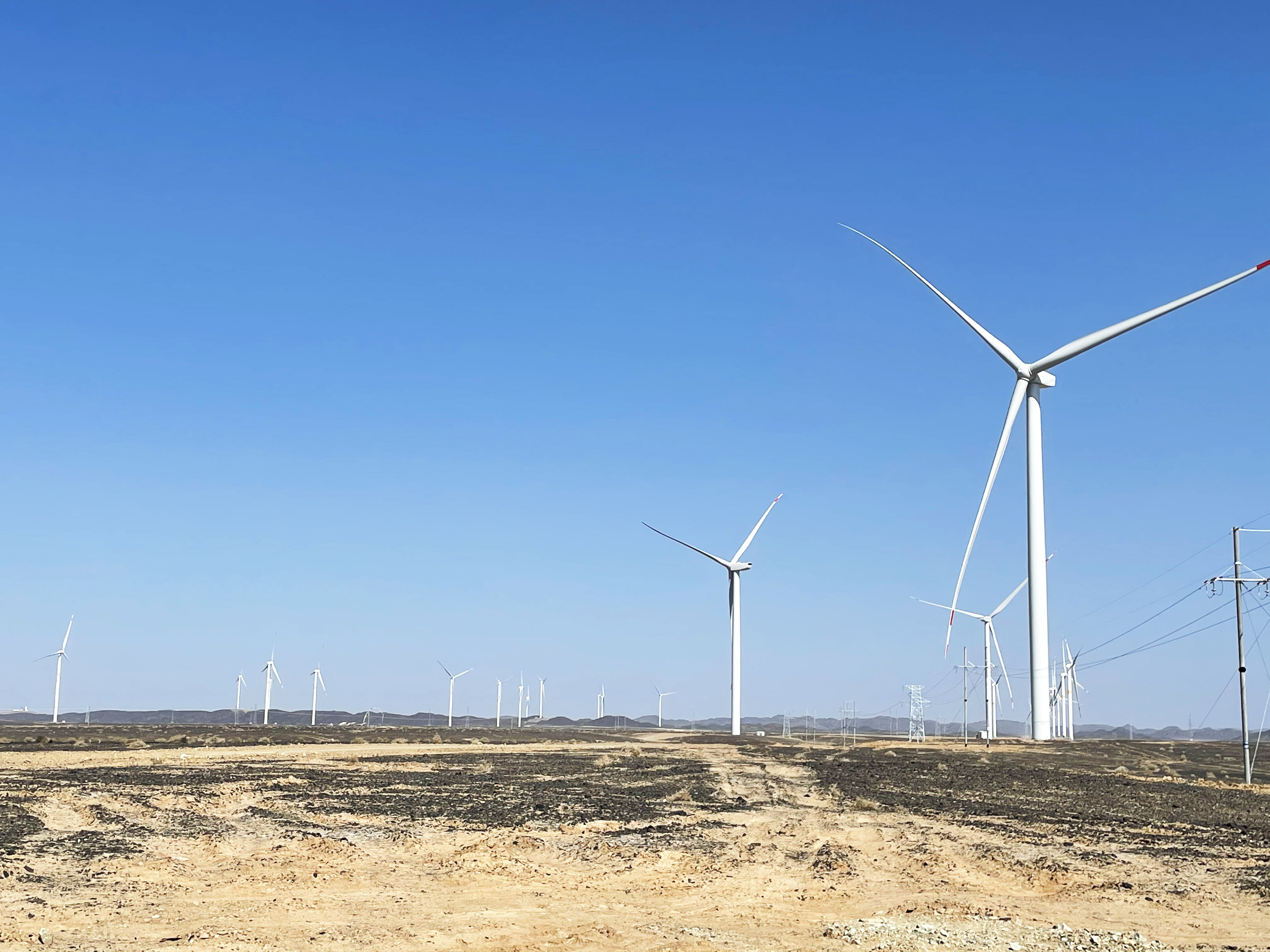 Gansu Jiuquan Guazhou 100 MW Wind Farm, China
